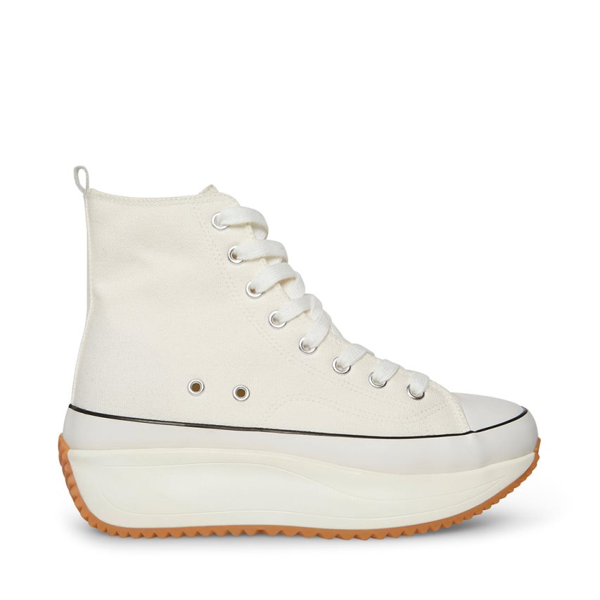 Zapatos Plataforma Steve Madden Winston Mujer Blancas | ES EK8S63